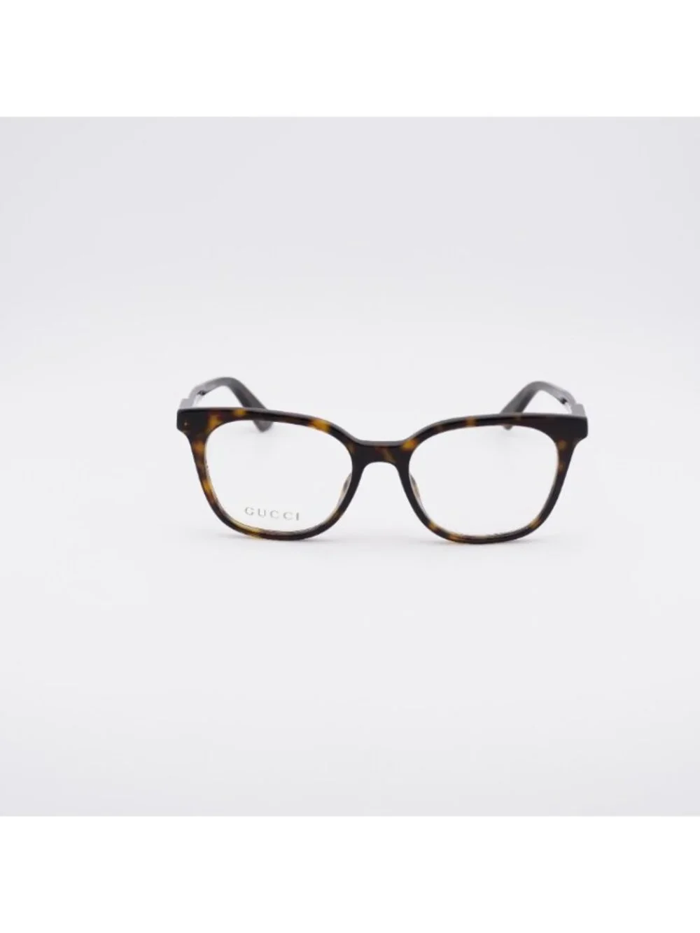 Gucci GG1821O 002 Eyeglasses Havana 51mm Square Frame